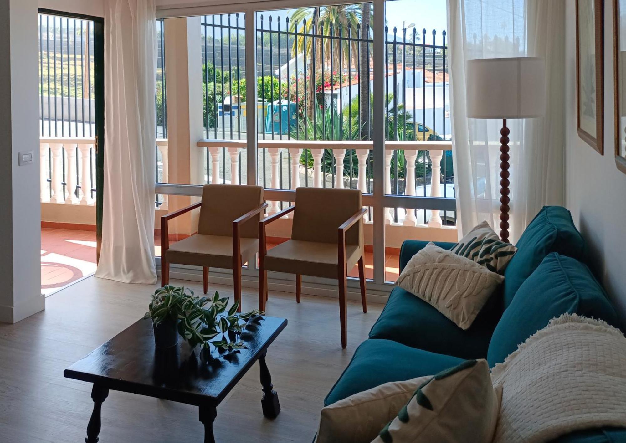 Apartamento Tajinaste Con Vistas Al Mar Y La Montana Y Wifi Gratis 洛斯雷尔雷赫斯 外观 照片